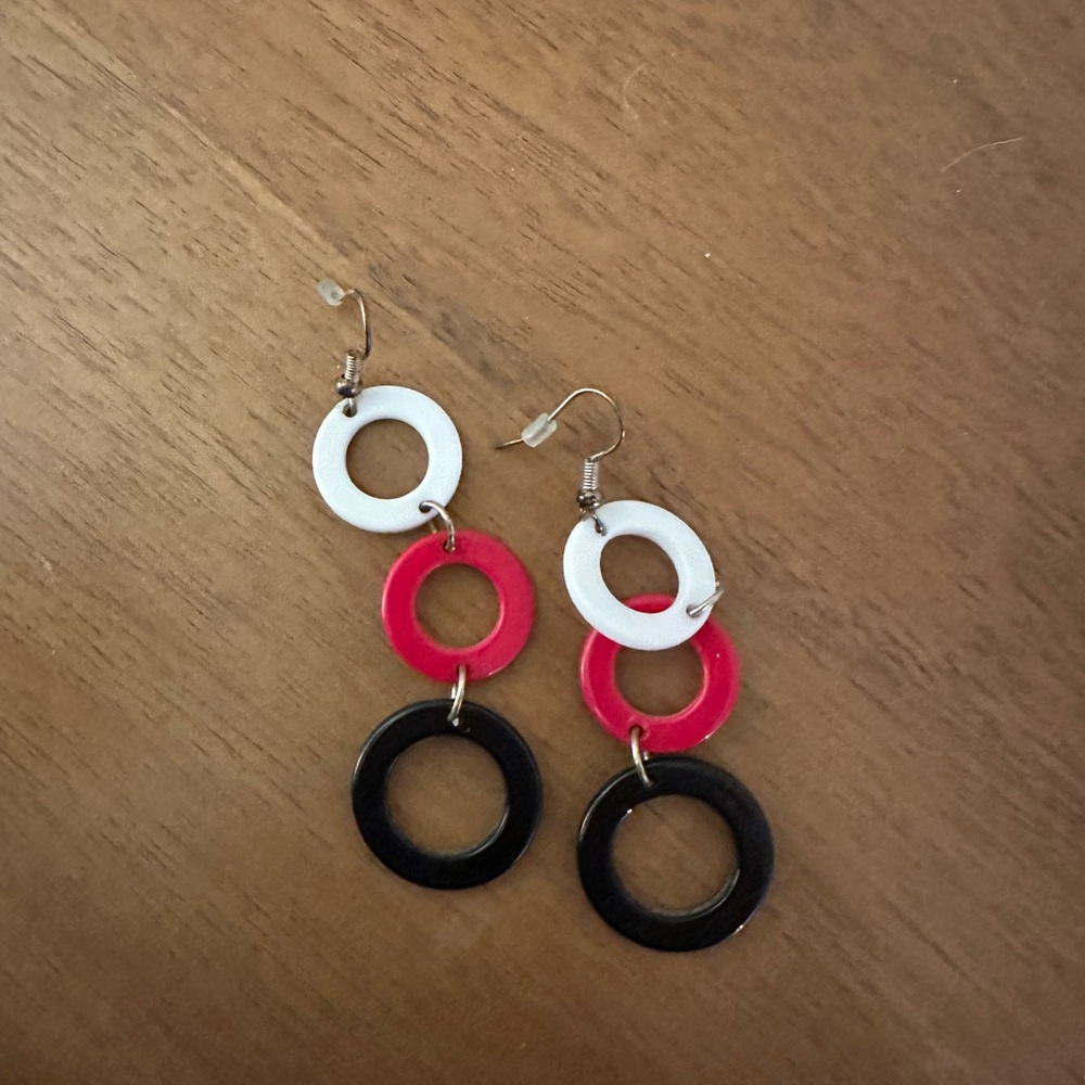 Elegant Multicolor Hoop Earrings
